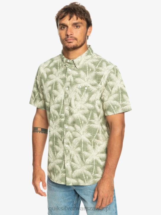 mężczyźni Quiksilver ulotna chwila koszulka z krótkim rękawem 4DBV996 czterolistna ulotna chwila