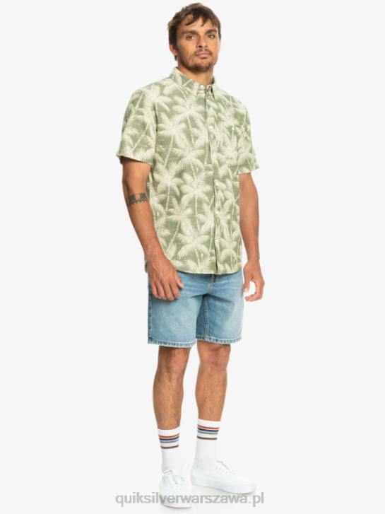 mężczyźni Quiksilver ulotna chwila koszulka z krótkim rękawem 4DBV996 czterolistna ulotna chwila