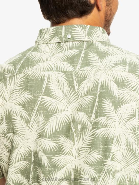 mężczyźni Quiksilver ulotna chwila koszulka z krótkim rękawem 4DBV996 czterolistna ulotna chwila