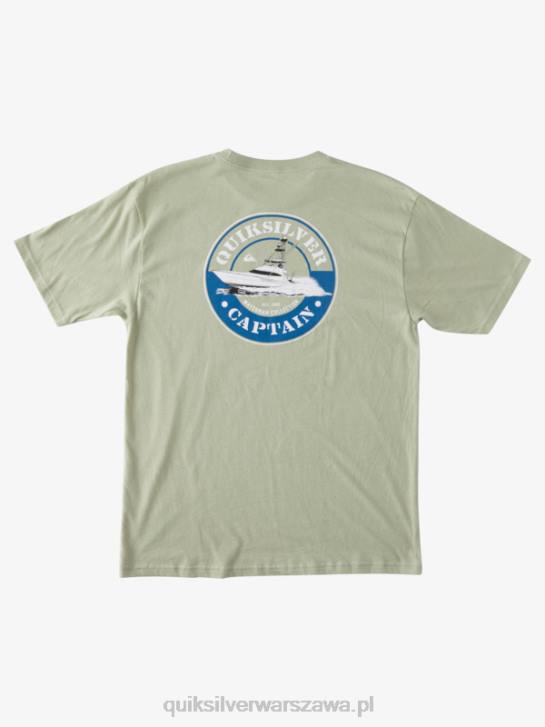 mężczyźni Quiksilver w koszulka Captains Journey 4DBV1373 herbata