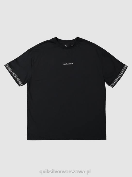 mężczyźni Quiksilver x Stab Koszulka z lat 90 4DBV1865 czarny