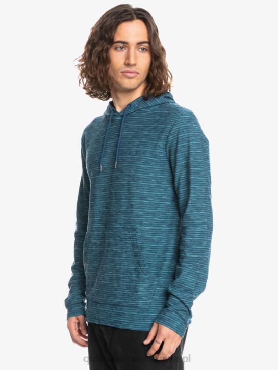 mężczyźni Quiksilver Bluza z kapturem marki Kentin 4DBV1872 niebieskie insygnia kentin