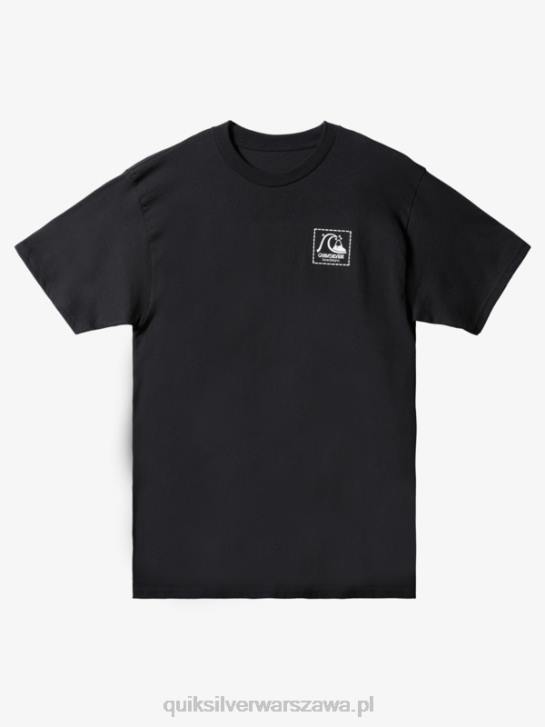 mężczyźni Quiksilver Koszulka Natas Action Now 4DBV1657 czarny