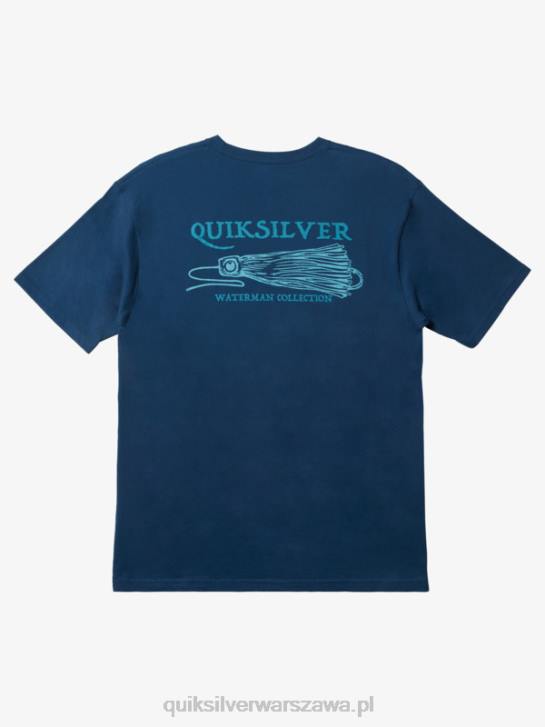 mężczyźni Quiksilver Koszulka Waterman Get Jiggy 4DBV947 chorąży niebieski