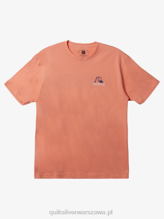 mężczyźni Quiksilver Koszulka Waterman Get Jiggy 4DBV948 brzoskwiniowy róż