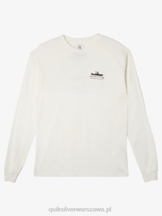 mężczyźni Quiksilver Koszulka Waterman Power Trip z długim rękawem 4DBV63 Królewna Śnieżka