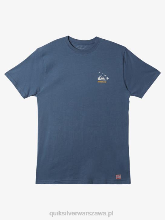 mężczyźni Quiksilver Koszulka ocalałego z Hawajów 4DBV118 morze Beringa