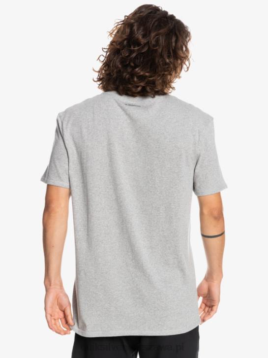 mężczyźni Quiksilver Proformowa koszulka 4DBV1570 jasnoszary wrzos