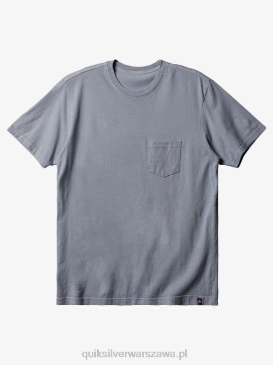 mężczyźni Quiksilver T-shirt kieszonkowy na co dzień 4DBV894 śnieg z deszczem