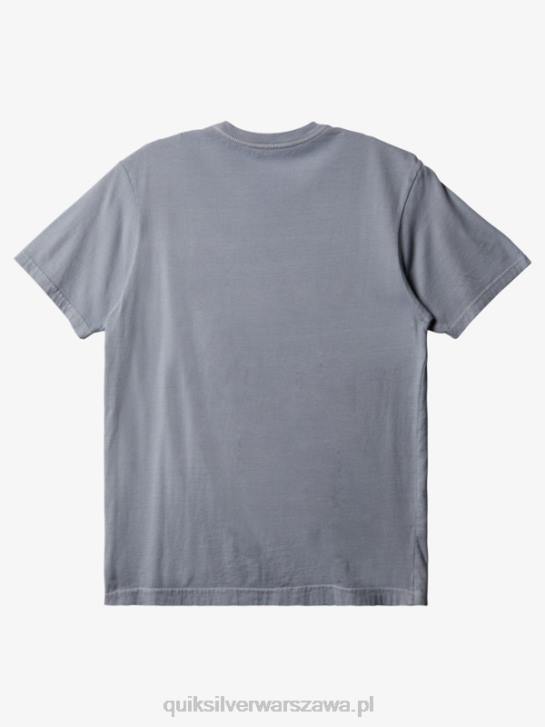 mężczyźni Quiksilver T-shirt kieszonkowy na co dzień 4DBV894 śnieg z deszczem