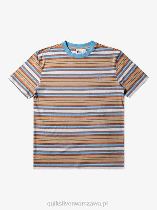 mężczyźni Quiksilver T-shirt w paski Gellera 4DBV631 pasek Geller Taos