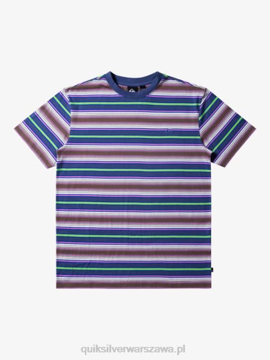 mężczyźni Quiksilver T-shirt w paski Gellera 4DBV632 pasek Gellera Beringa