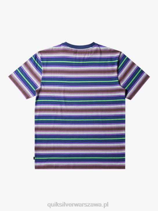 mężczyźni Quiksilver T-shirt w paski Gellera 4DBV632 pasek Gellera Beringa