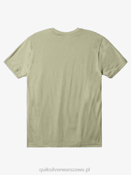 mężczyźni Quiksilver T-shirt w wszechstronną kratę 4DBV1102 szałwia pustynna wrzos