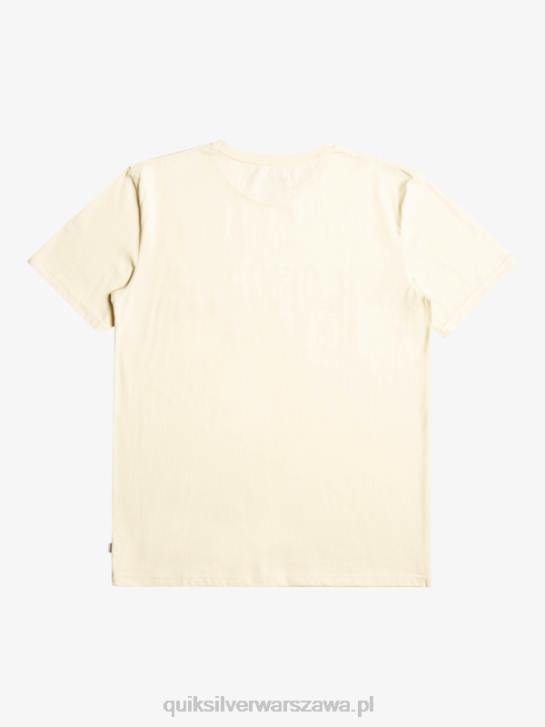 mężczyźni Quiksilver T-shirt z kieszeniami w paski surfadelica 4DBV1065 brzozowy