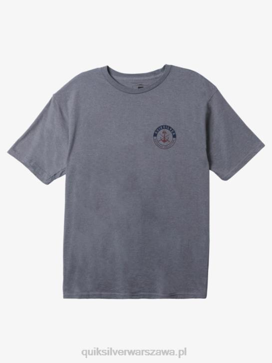mężczyźni Quiksilver Waterman koszulka z beztroskimi sesjami 4DBV1483 średni szary wrzos