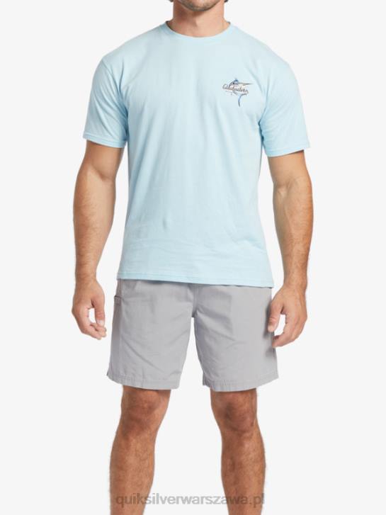 mężczyźni Quiksilver Waterman piękna koszulka na morzu 4DBV51 wodny