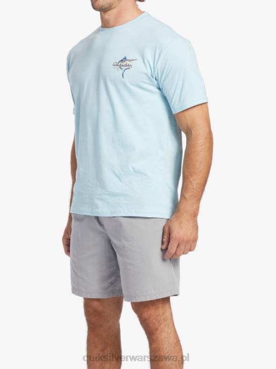 mężczyźni Quiksilver Waterman piękna koszulka na morzu 4DBV51 wodny