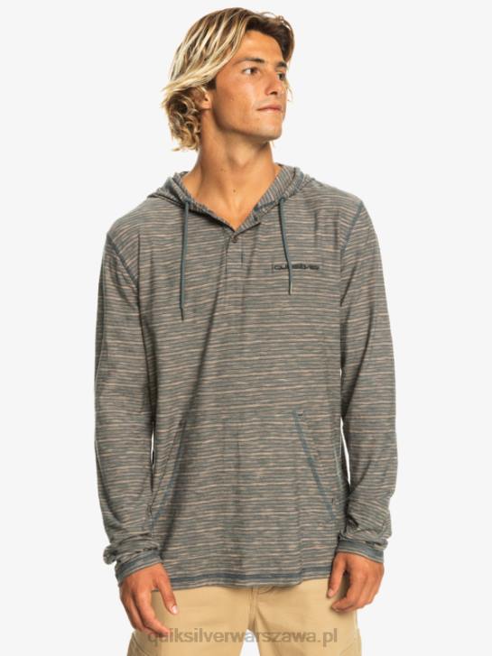 mężczyźni Quiksilver kentin bluza z kapturem i długimi rękawami 4DBV1353 ciemny łupek kentin