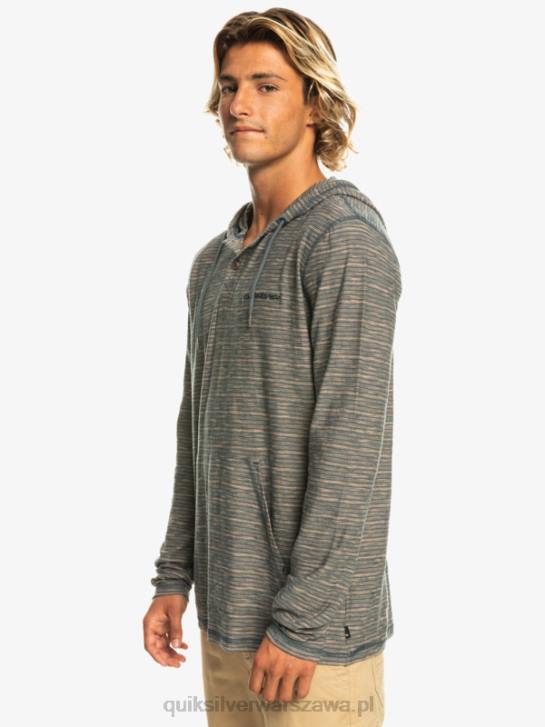 mężczyźni Quiksilver kentin bluza z kapturem i długimi rękawami 4DBV1353 ciemny łupek kentin