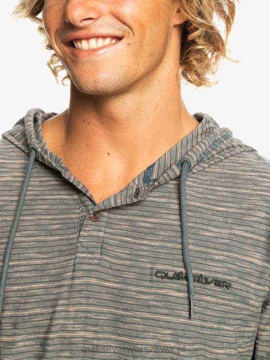 mężczyźni Quiksilver kentin bluza z kapturem i długimi rękawami 4DBV1353 ciemny łupek kentin