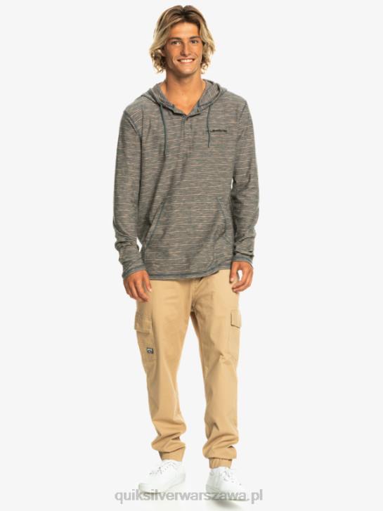 mężczyźni Quiksilver kentin bluza z kapturem i długimi rękawami 4DBV1353 ciemny łupek kentin