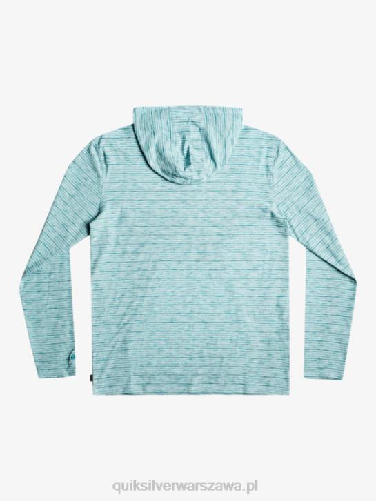 mężczyźni Quiksilver kentin bluza z kapturem i długimi rękawami 4DBV1354 niebiański kentin