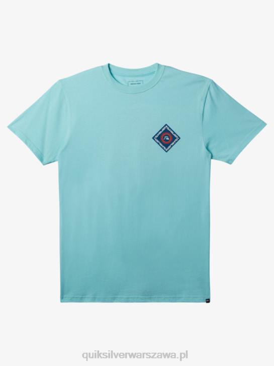 mężczyźni Quiksilver koszulka Clearview 4DBV393 anioł niebieski