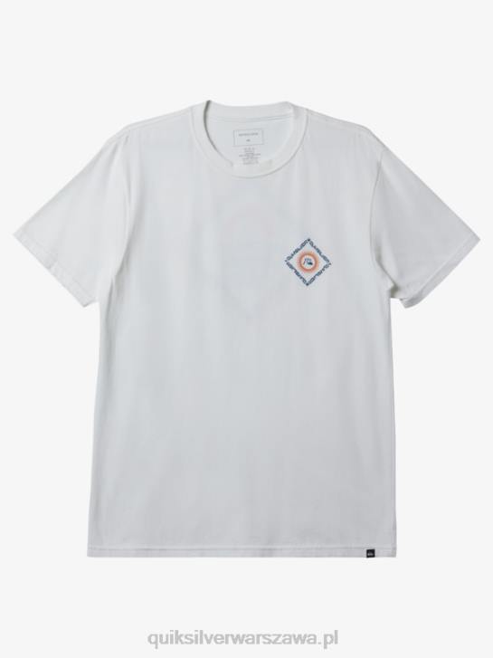 mężczyźni Quiksilver koszulka Clearview 4DBV394 biały