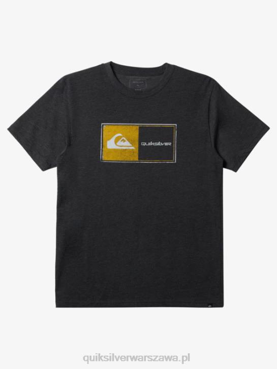 mężczyźni Quiksilver koszulka Core Lockup 4DBV159 wrzos węglowy