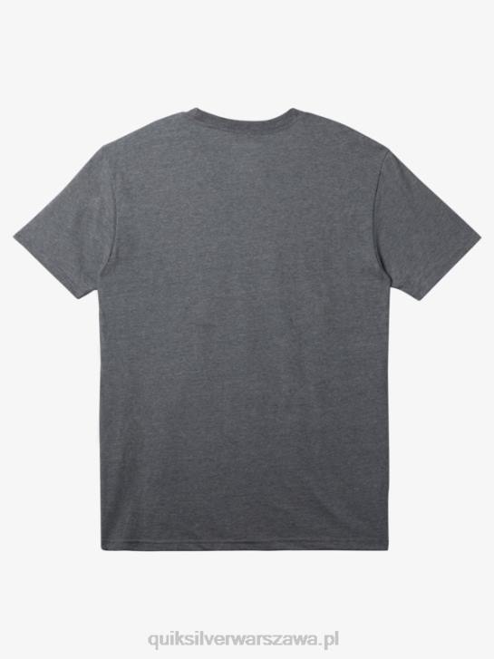 mężczyźni Quiksilver koszulka Core Lockup 4DBV160 średni szary wrzos