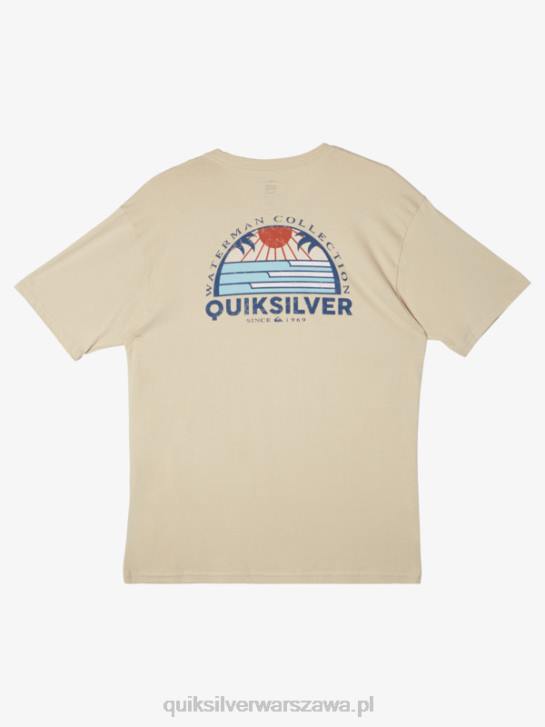 mężczyźni Quiksilver koszulka Waterman Set View 4DBV38 brązowy ryż