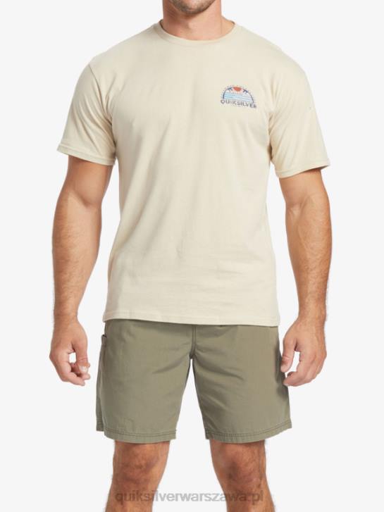 mężczyźni Quiksilver koszulka Waterman Set View 4DBV38 brązowy ryż