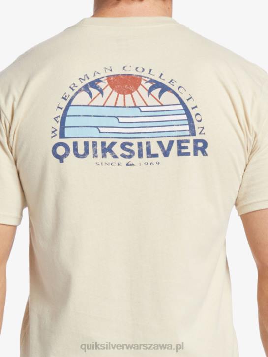 mężczyźni Quiksilver koszulka Waterman Set View 4DBV38 brązowy ryż