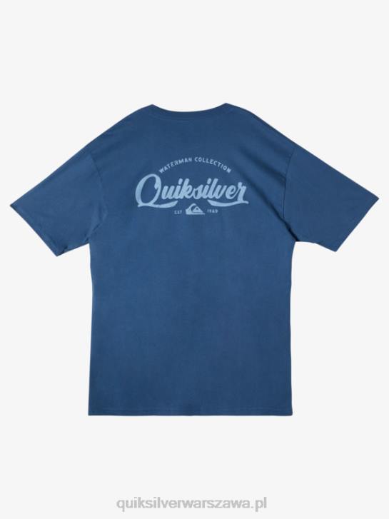 mężczyźni Quiksilver koszulka Waterman Undertow 4DBV54 chorąży niebieski