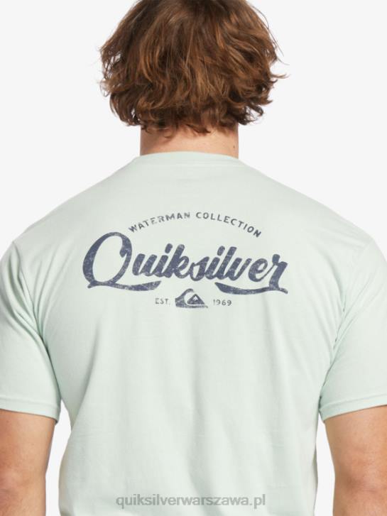 mężczyźni Quiksilver koszulka Waterman Undertow 4DBV55 subtelna zieleń