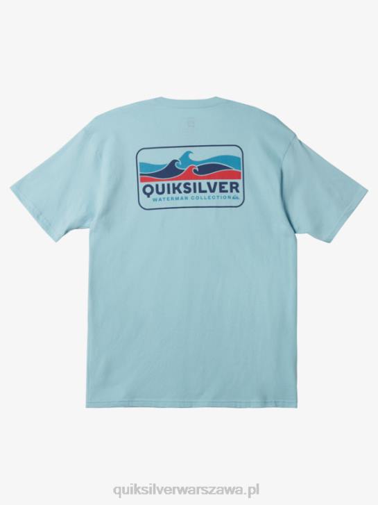 mężczyźni Quiksilver koszulka Waterman z wzburzonymi morzami 4DBV1345 wodny