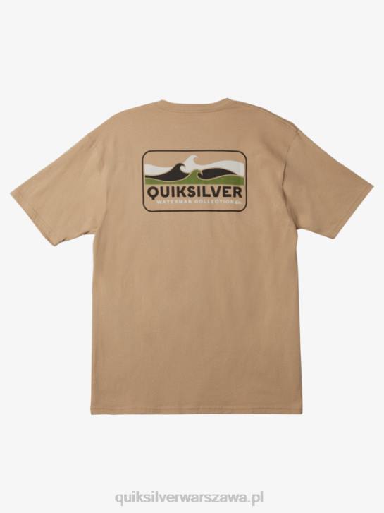 mężczyźni Quiksilver koszulka Waterman z wzburzonymi morzami 4DBV1346 kadzidło