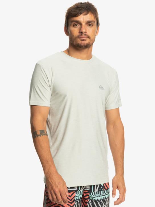mężczyźni Quiksilver koszulka biegacza wybrzeża 4DBV1329 szary fioletowy wrzos