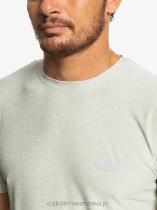 mężczyźni Quiksilver koszulka biegacza wybrzeża 4DBV1329 szary fioletowy wrzos