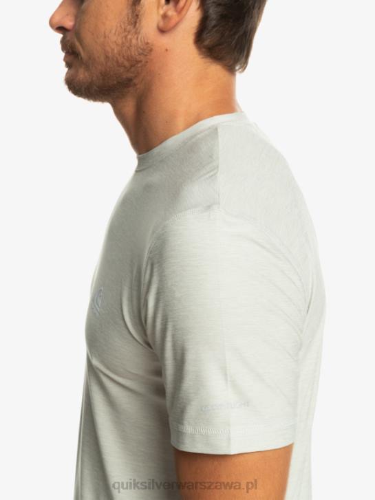 mężczyźni Quiksilver koszulka biegacza wybrzeża 4DBV1329 szary fioletowy wrzos