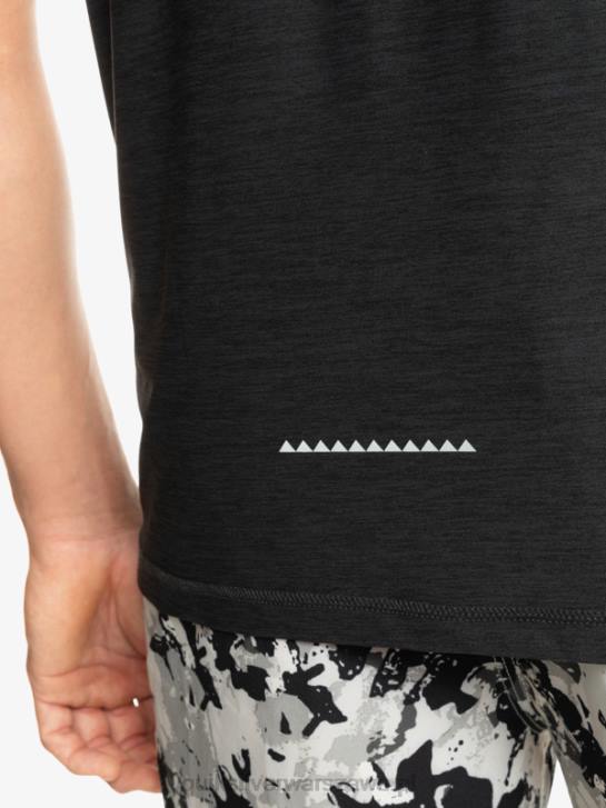 mężczyźni Quiksilver koszulka biegacza wybrzeża 4DBV1330 fantomowy wrzos
