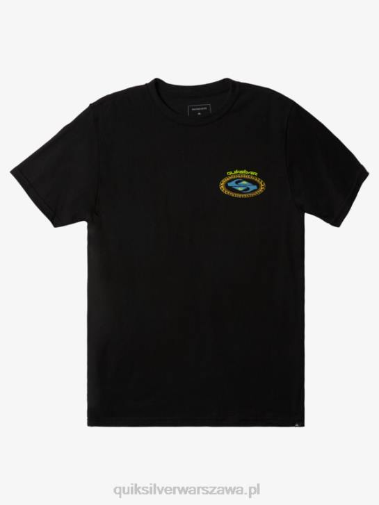 mężczyźni Quiksilver koszulka druga skóra 4DBV1154 czarny
