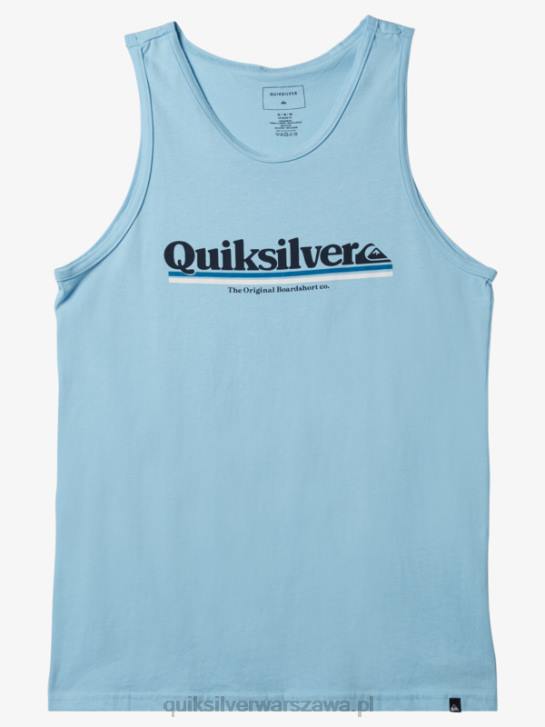 mężczyźni Quiksilver koszulka między wierszami 4DBV1002 niebieskie niebo