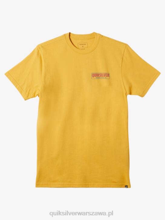 mężczyźni Quiksilver koszulka na przerwę 4DBV1193 jasne złoto