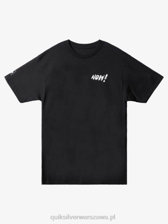 mężczyźni Quiksilver koszulka natas now 4DBV1655 czarny