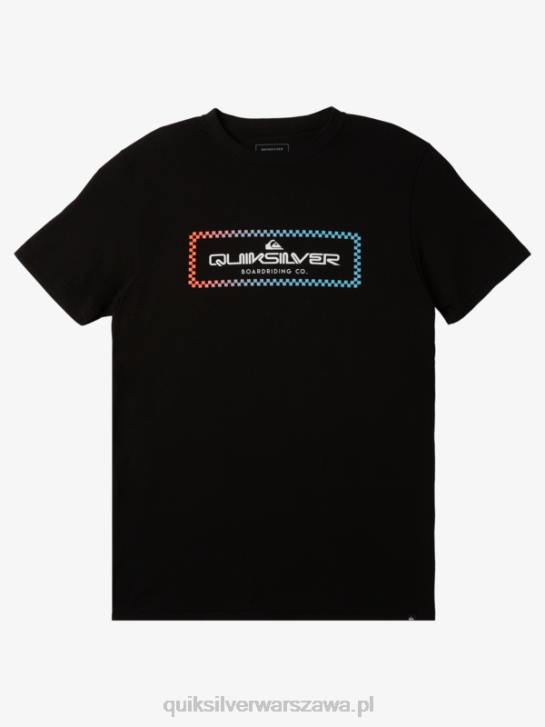 mężczyźni Quiksilver koszulka przeciwdeszczowa 4DBV506 czarny