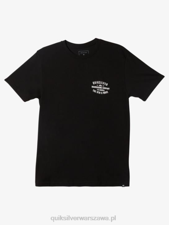 mężczyźni Quiksilver koszulka qs surf lockup 4DBV960 czarny