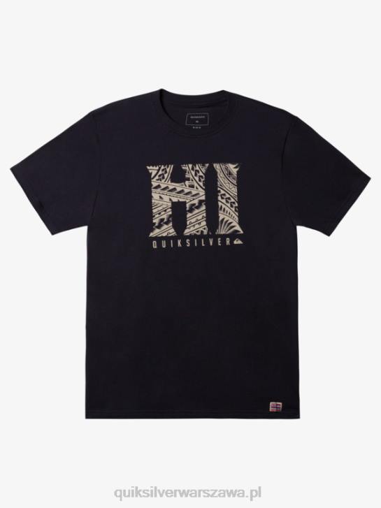 mężczyźni Quiksilver koszulka z Hawajów 4DBV1104 granatowa marynarka