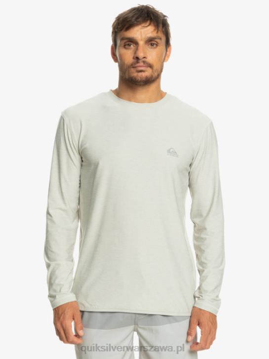 mężczyźni Quiksilver koszulka z długim rękawem typu coast runner 4DBV1347 szary fioletowy wrzos